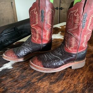 Lucchese Smooth Ostrich Ladies Boots